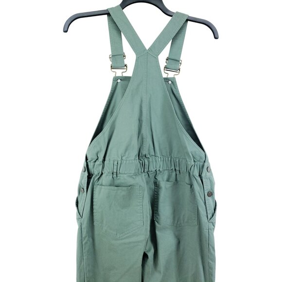 The Nines By Hatch Maternity Green Stretch Overalls Womens XS Elastic Waist Slim - Picture 5 of 10